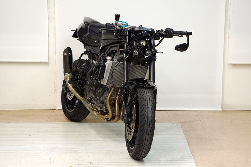 カワサキZX-25R SE（2023） 『トライド44』取り付け キワモノカスタム