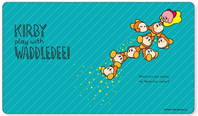 星のカービィ プププ三十六景 キャラクターラバーマット プレイマット