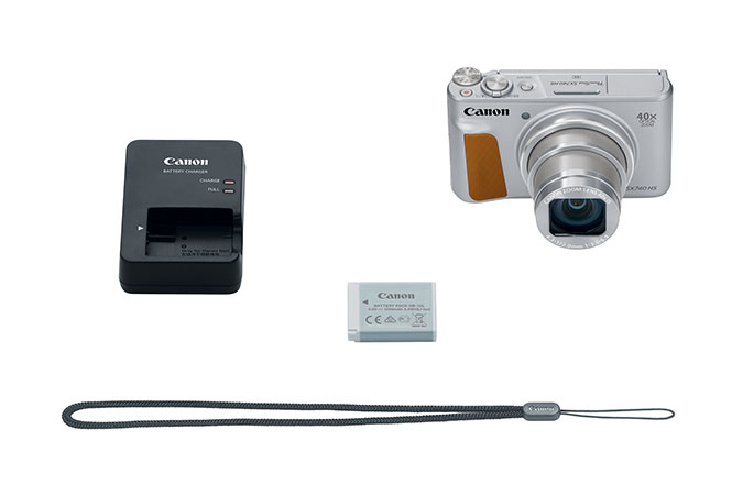 Canon PowerShot SX740 HS Point & Shoot Digital Camera (Silver