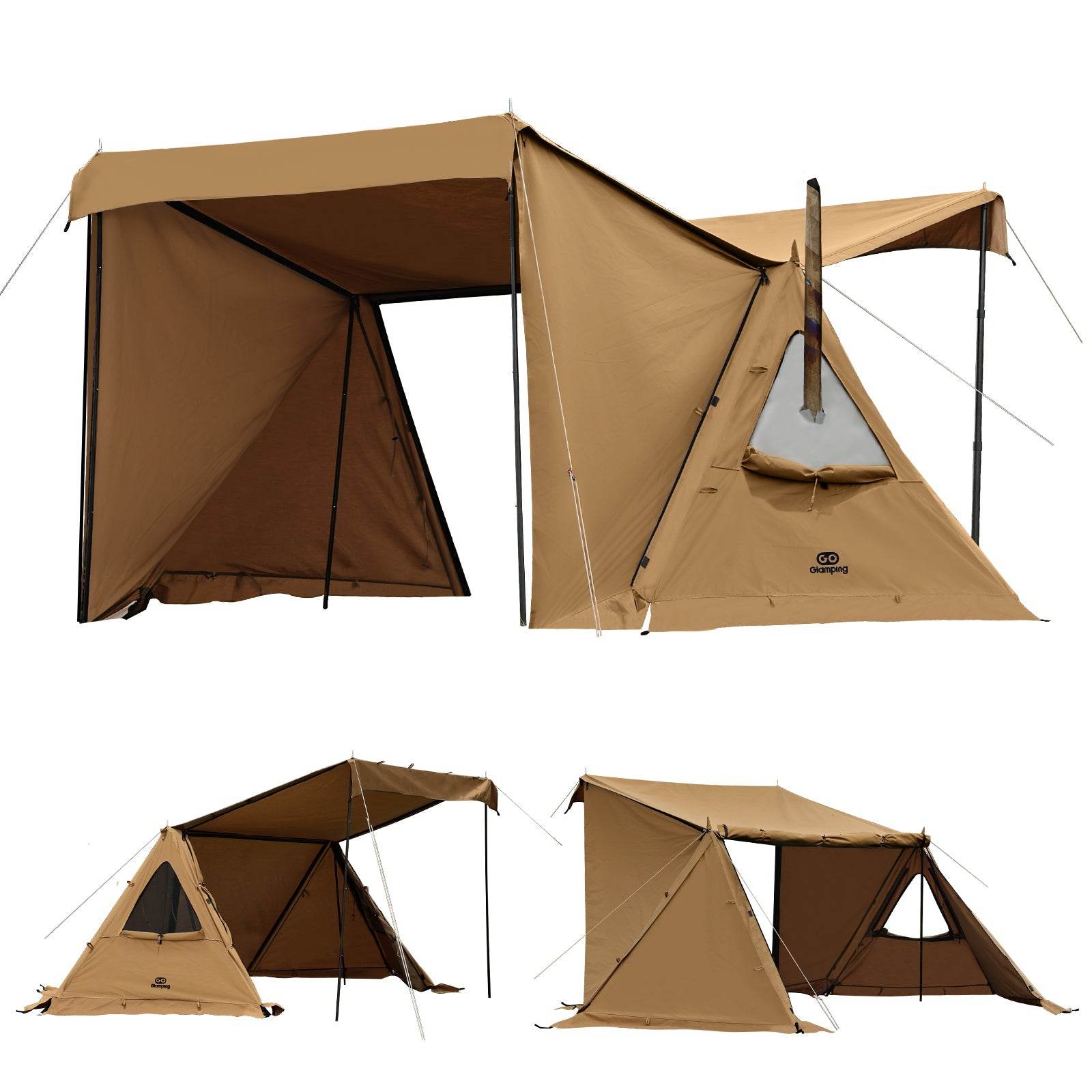 タイムセール中】GOGlamping G・G PUP2.0 パップテントTC