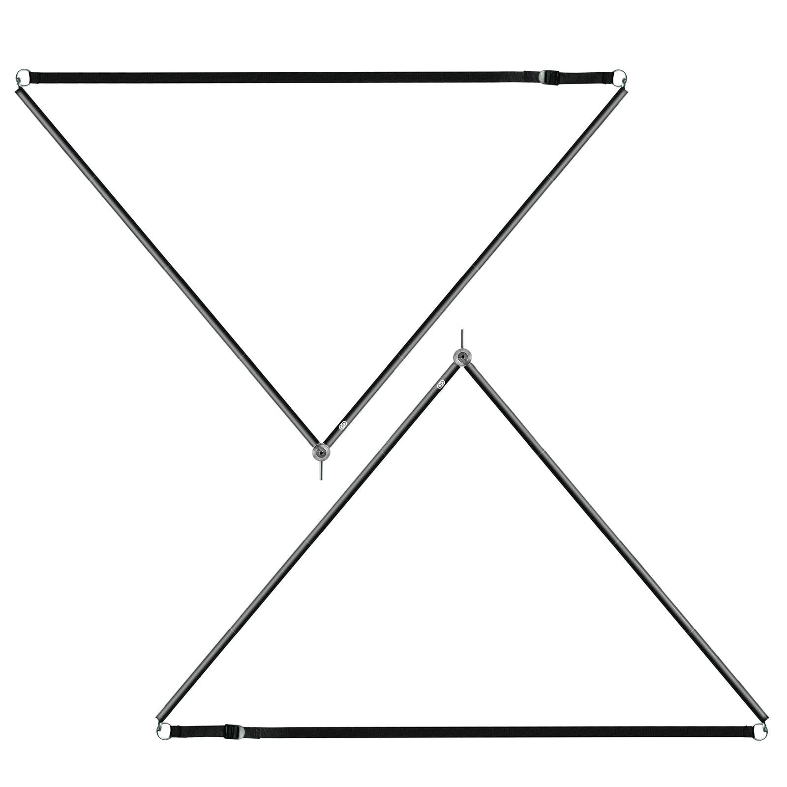 タイムセール中】G・G PUP/2.0パップテント専用の二又ポールと横接続