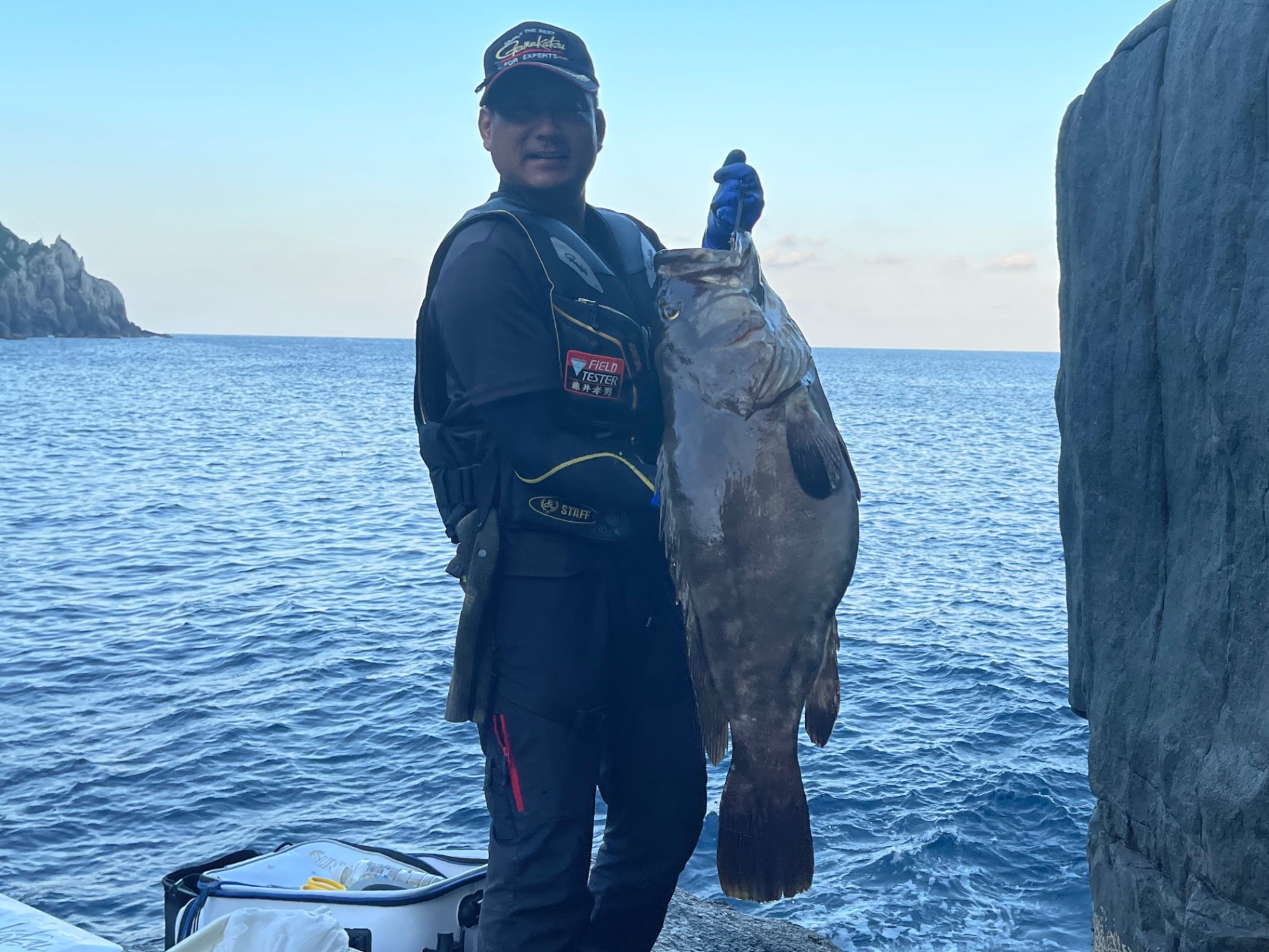 秋磯シーズン到来！磯の帝王を求めて！(長崎県男女群島男島千人塚