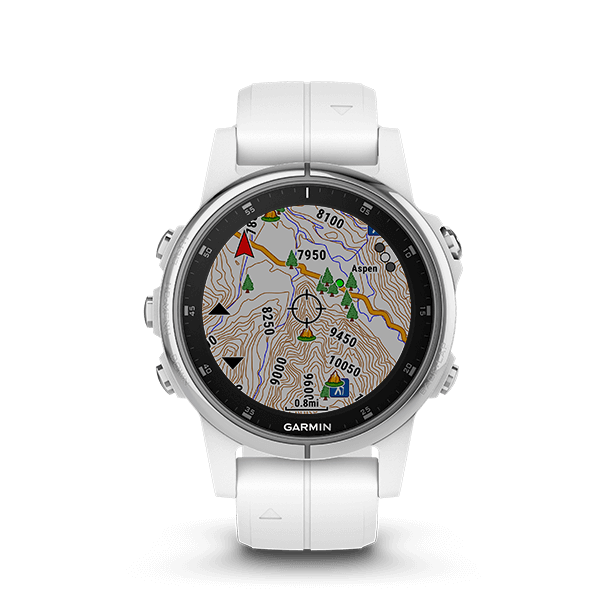 fēnix 5S Plus Sapphire White | スマートウォッチ | Garmin 日本