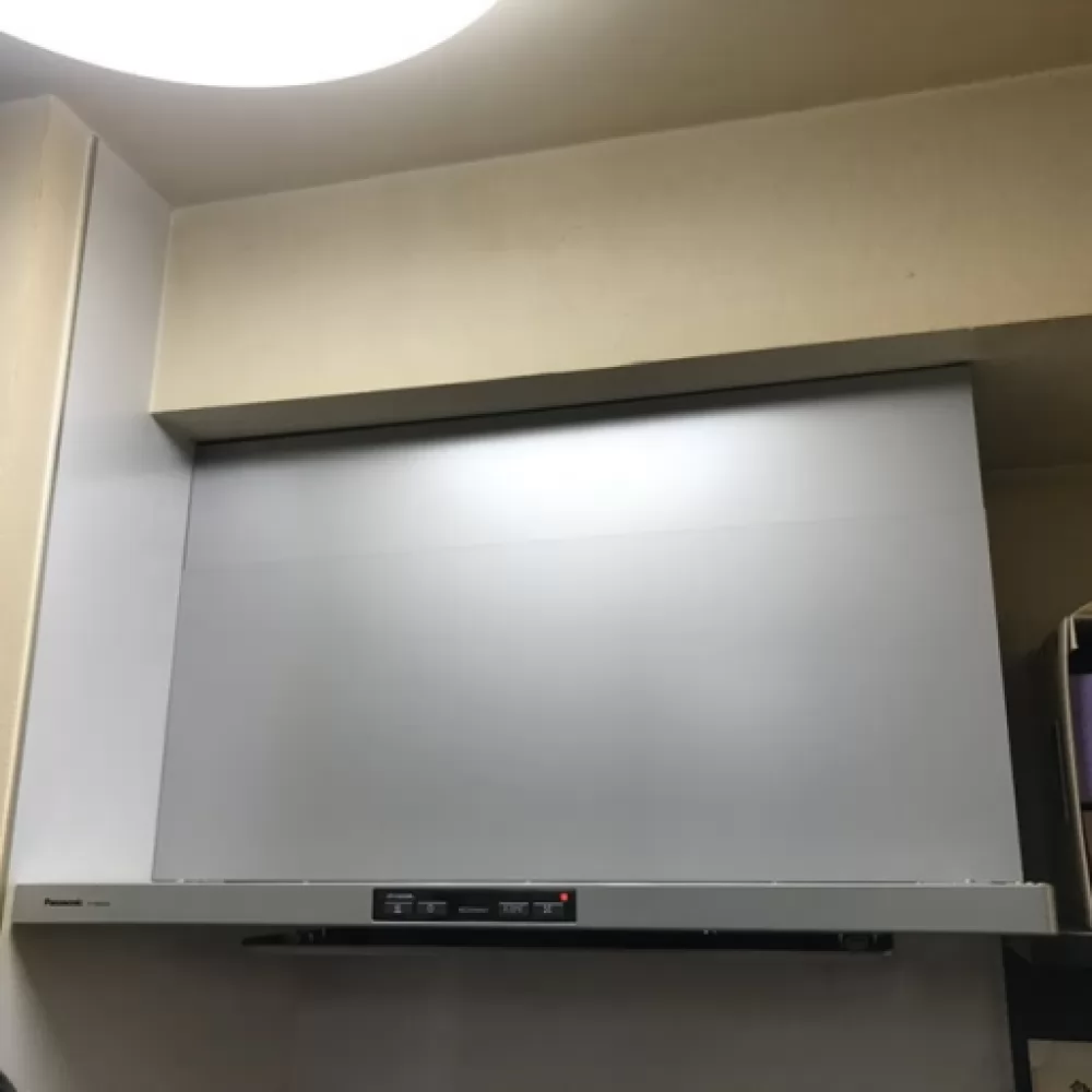 富士工業BFR-3B-903 SI→パナソニックFY-90DED3-S｜札幌市南区のレンジ