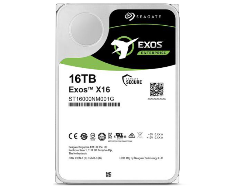 Seagate、エンタープライズ向け「Exos」とNAS向け「IronWolf」に16TB