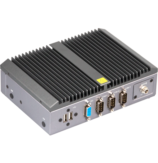 QBiX-Pro-EHLA6412H-A1 | Fanless industrial system with Intel