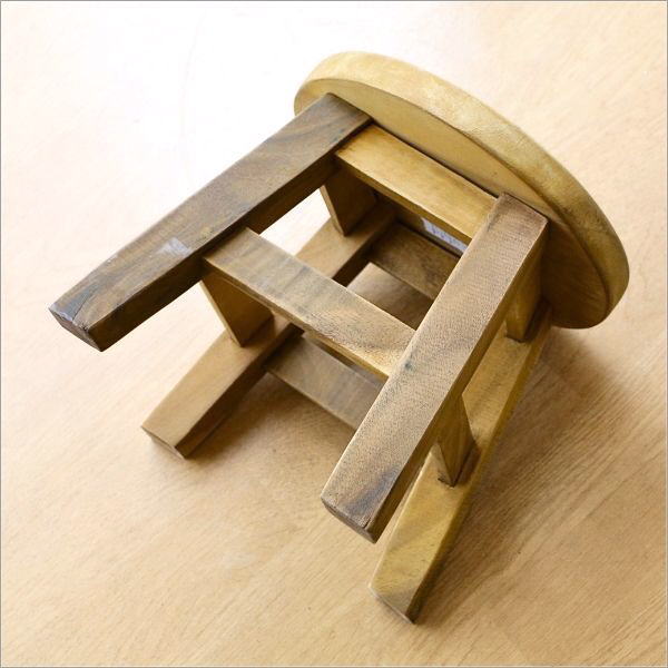 スツール 木製 椅子 ミニスツール 玄関 花台 ミニテーブル ウッド