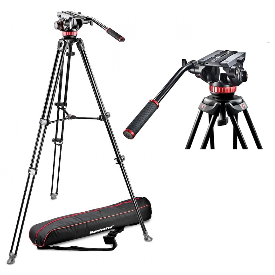 Manfrotto(マンフロット) ビデオキット ツイン3段アルミ MSタイプ