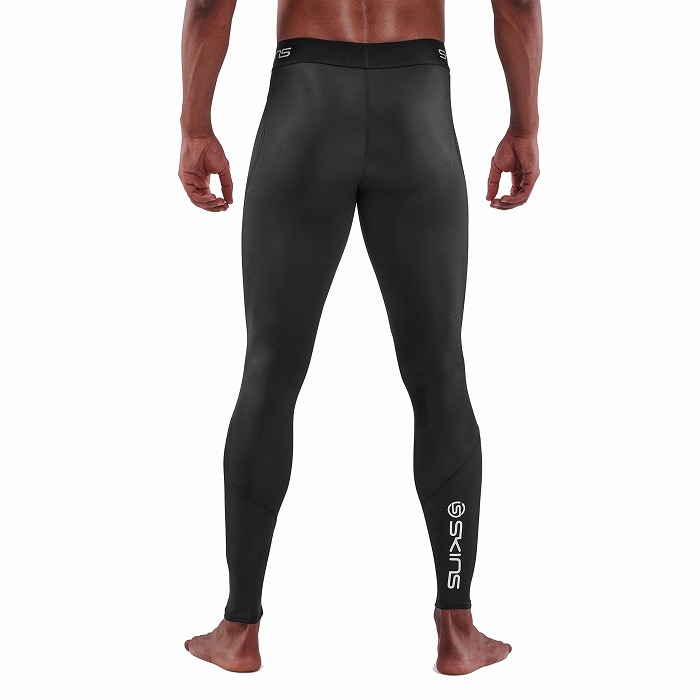 SKINS（スキンズ）SERIES-1 メンズロングタイツ ブラック(44 ブラック