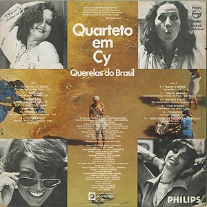 Quarteto Em Cy / Querelas Do Brasil (LP) / Philips 1978 ブラジル