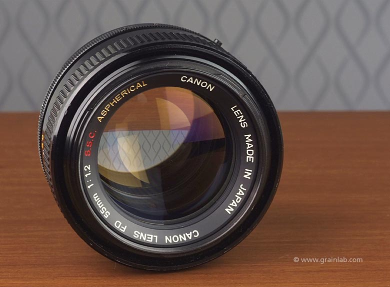 Canon FD 55mm f/1.2 S.S.C. Aspherical - Grainlab