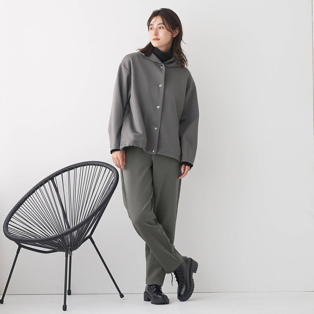 テーパード】ダンボールニットパンツ ALY544 :レディース パンツ