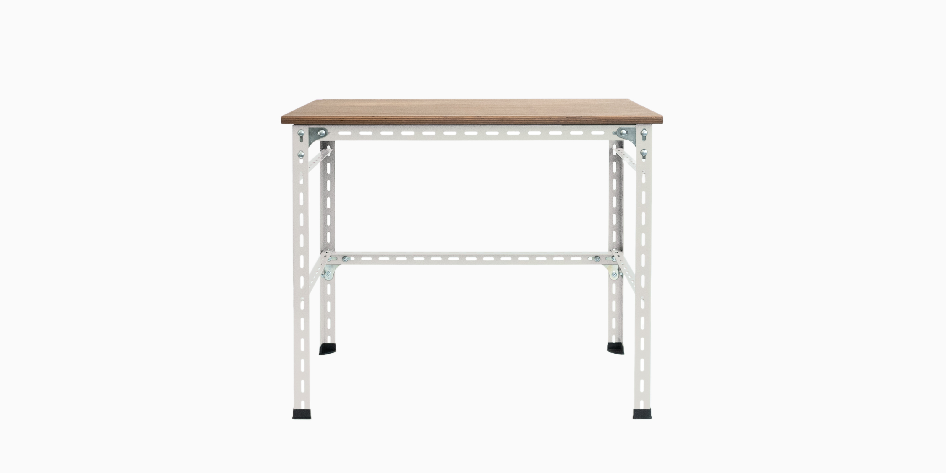 sold out】工業用スチールシェルフ（W885）・4段・D450・クリア