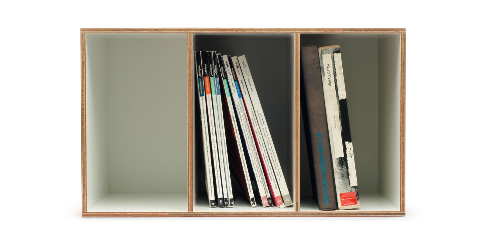 LAUAN SHELVES 02 3列・ホワイト【3月中旬出荷予定】 | D&DEPARTMENT