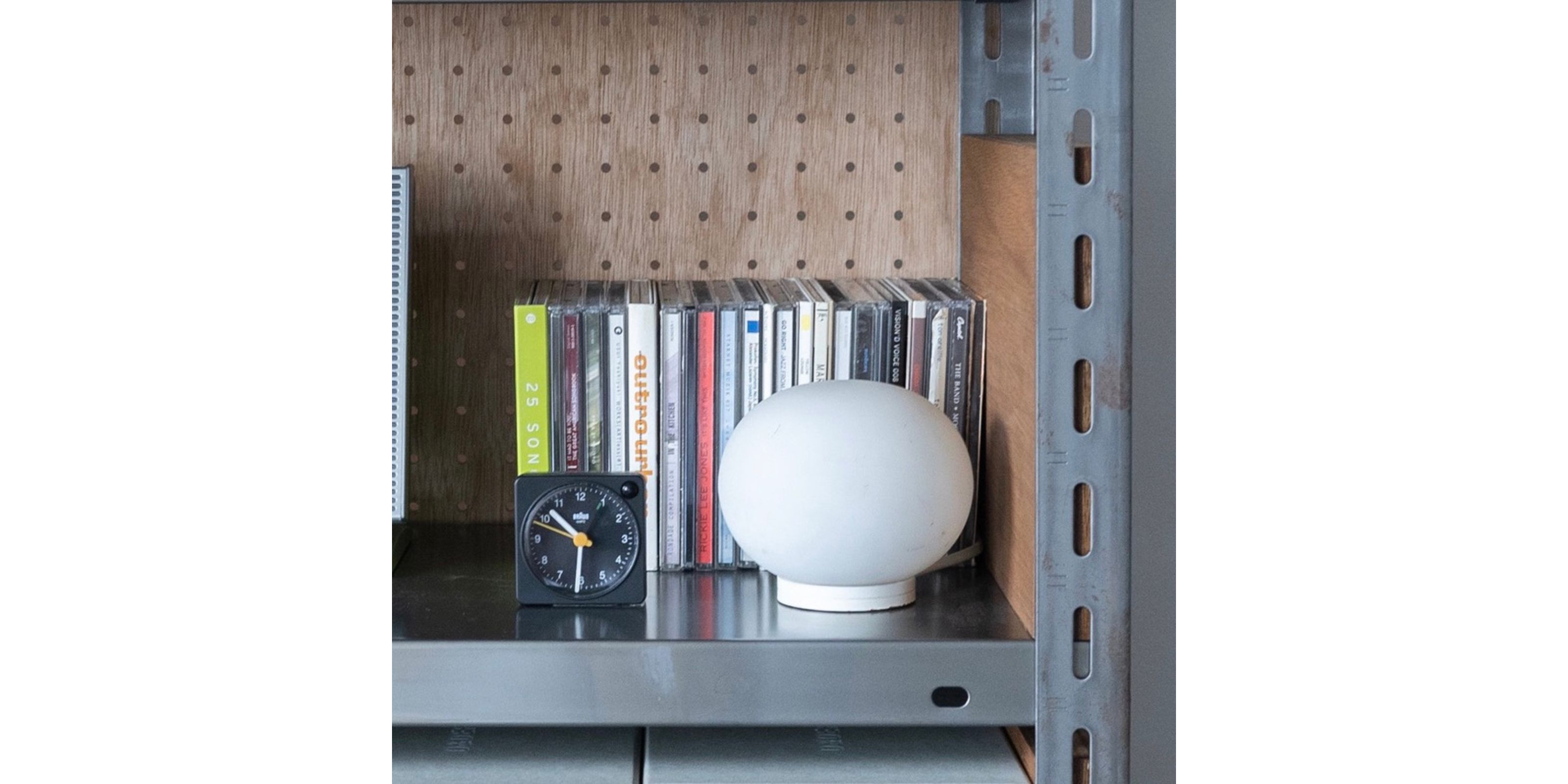 sold out】工業用スチールシェルフ（W885）・5段・D450・クリア