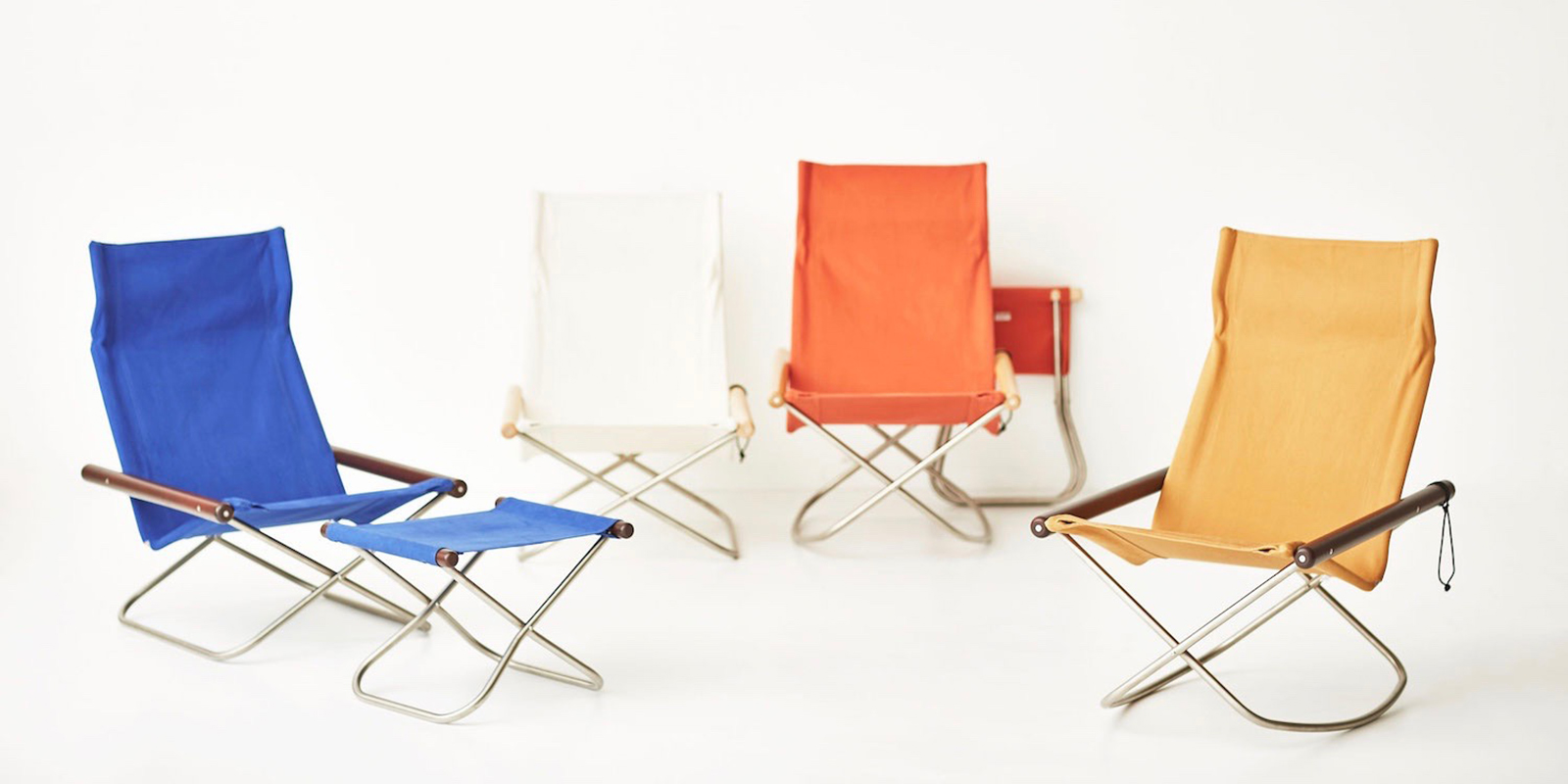 ニーチェアエックス ロッキング・ナチュラル × ホワイト | D&DEPARTMENT