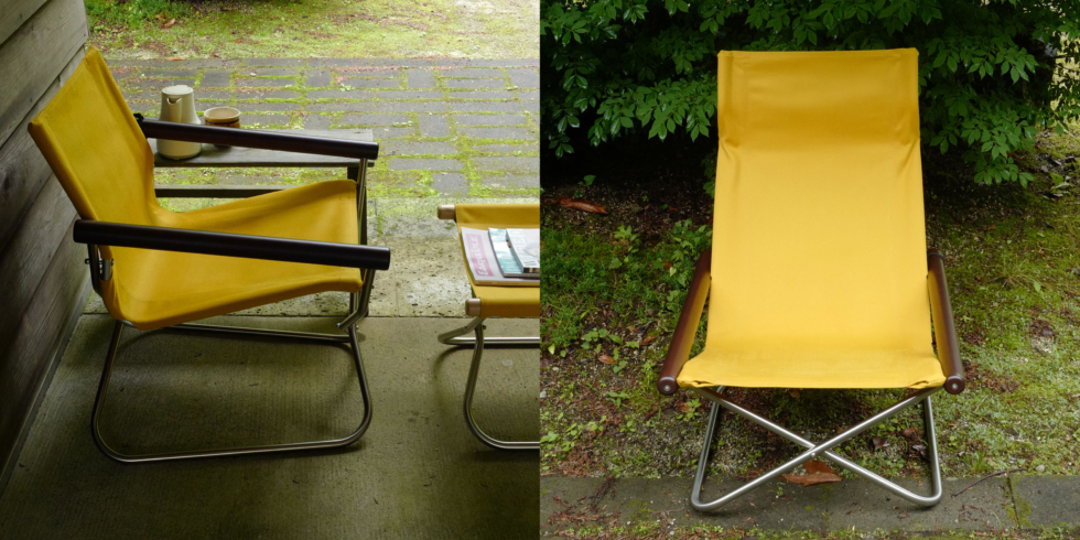 ニーチェアエックス・ナチュラル × ヴィンテージイエロー