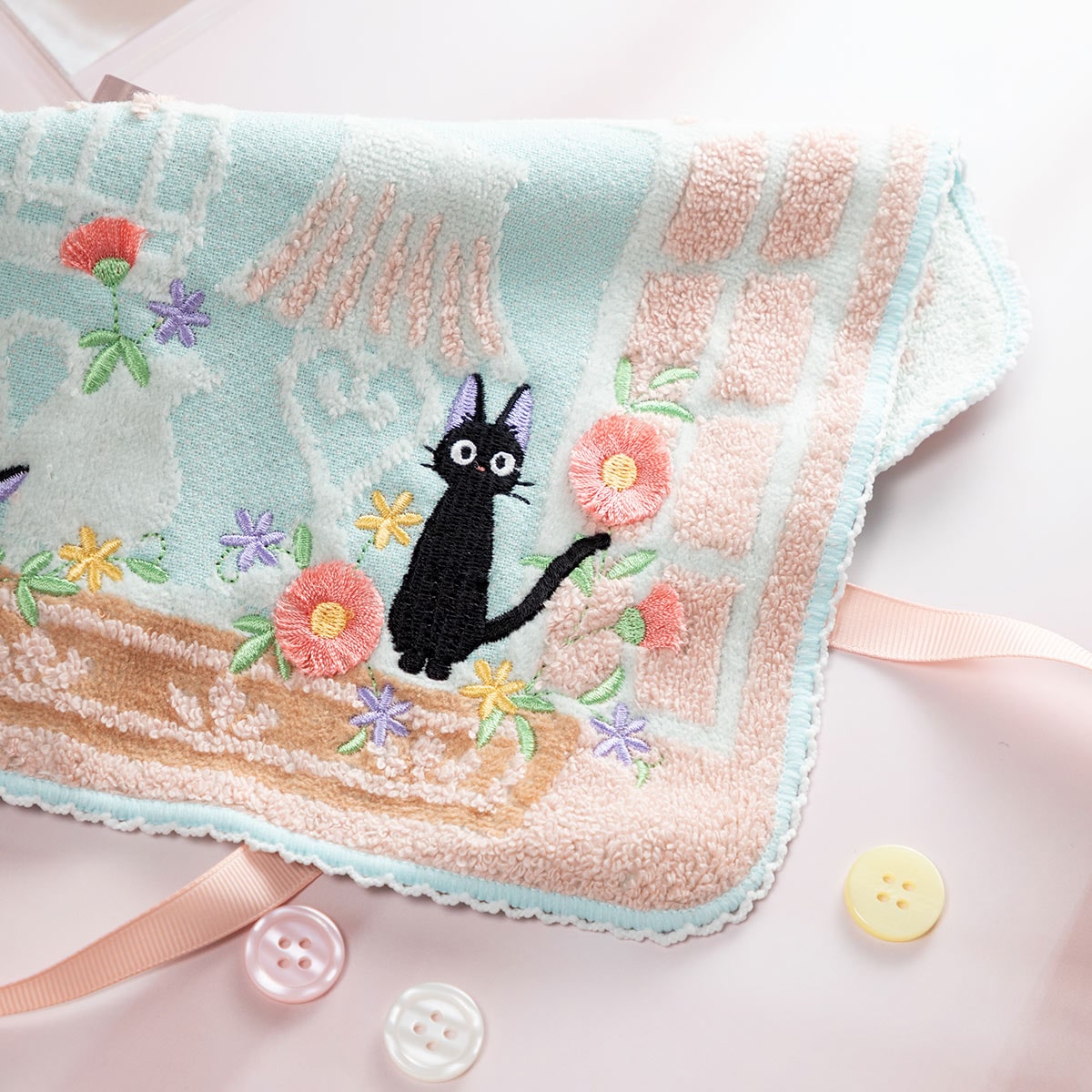 魔女の宅急便 フラワーウィンドウ ミニタオル | どんぐり共和国そらの