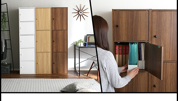 マルチカラーボックス5D NEST. 5ドアタイプ - 家具専門店どあどあ(西山