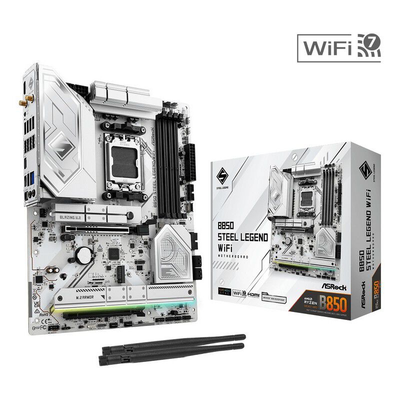 ASRock B850 Steel Legend WiFi (B850 AM5 ATX) ｜ パソコン通販の