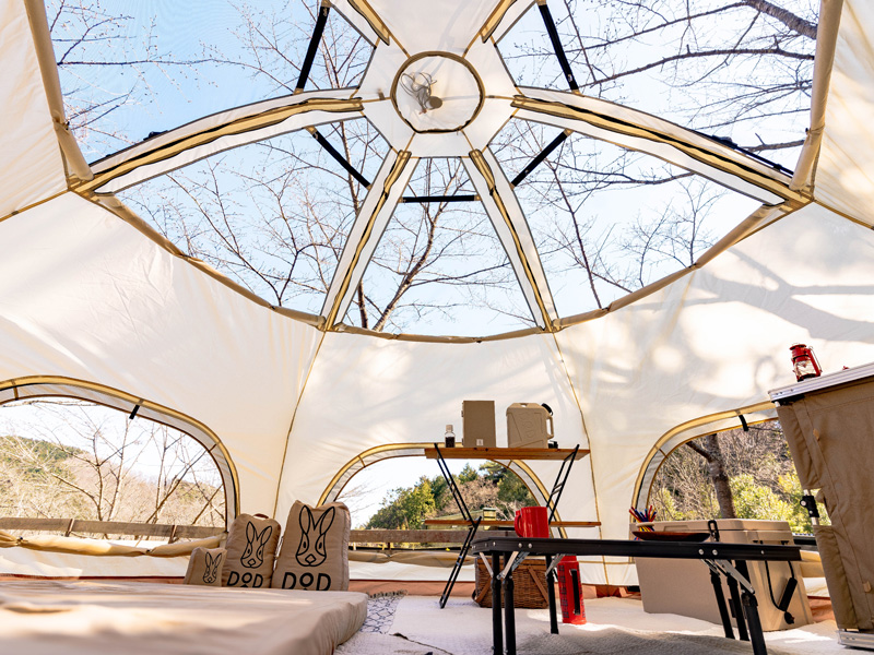 でかキノコテント - DOD（ディーオーディー）【公式ブランドサイト】