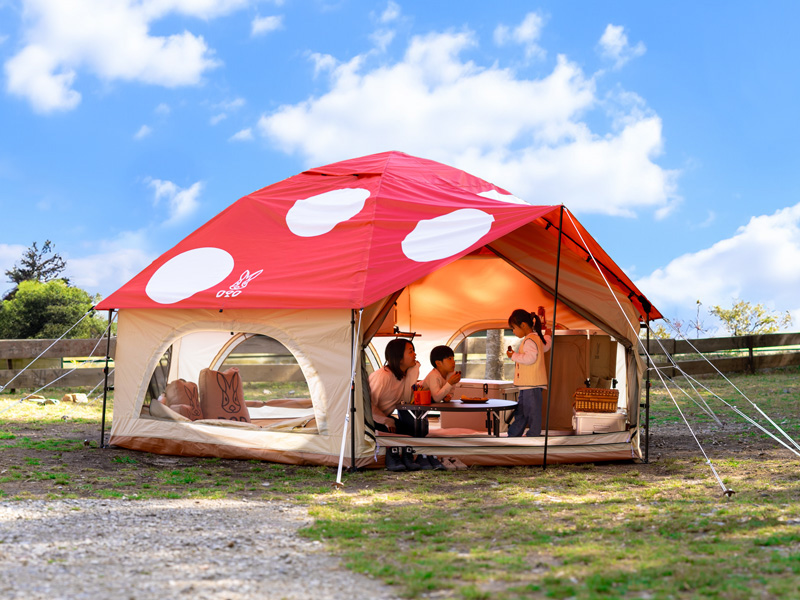 でかキノコテント - DOD（ディーオーディー）【公式ブランドサイト】