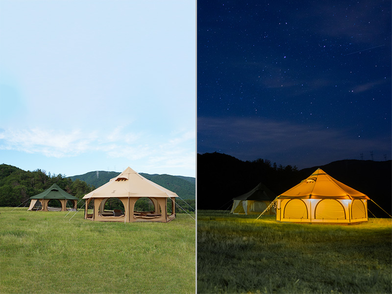 タケノコテント2（タン） T8-795-TN - DOD（ディーオーディー）【公式