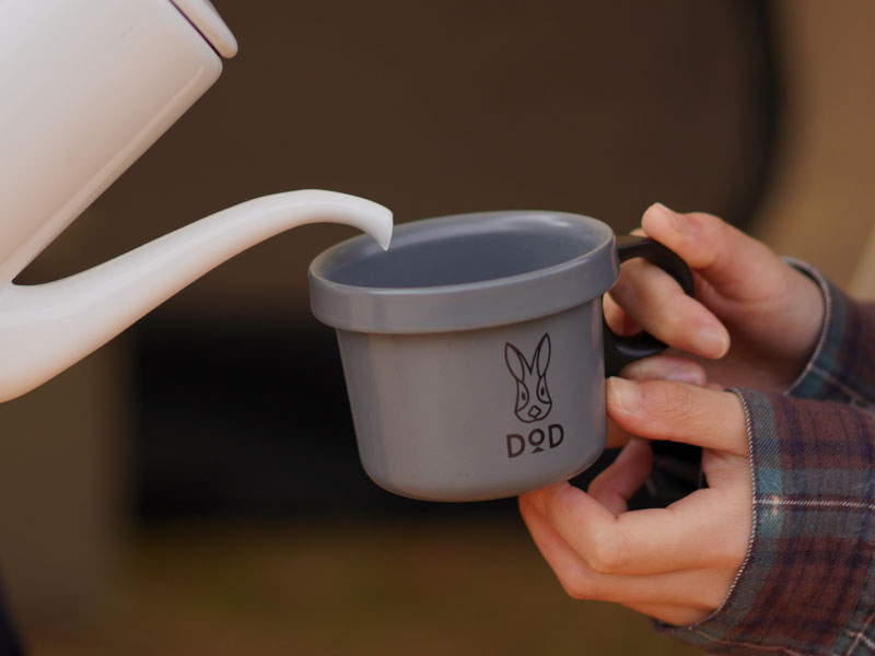 販売終了】放浪コロリマグ（グレー） PP1-811-GY - DOD（ディーオー