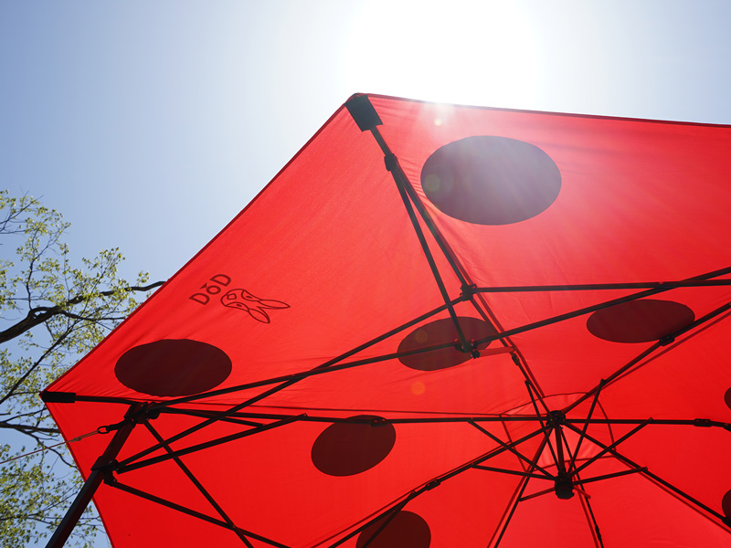 キノコタープ（レッド） TT5-928-RD - DOD（ディーオーディー）【公式