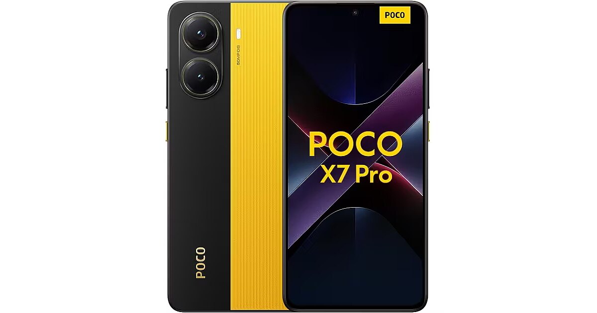 Xiaomi Poco X7 Pro, 12GB/256GB, Black/Yellow (MZB0J24EU)