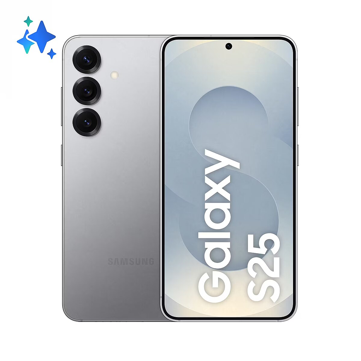Samsung Galaxy S25, 12GB/256GB, Silver Shadow (SM-S931BZSGEUE)