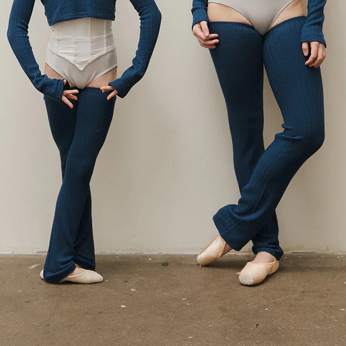 バレエ用品のRubiaWear ルビア フルレッグウォーマー Poseidon バレエ