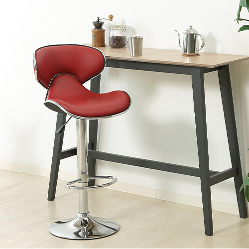 カウンターチェア シェル 80915 不二貿易 ダイニングテーブル ホワイト