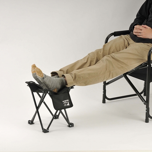 グラシア ちょこっとチェア(ブラック) UC-1873 パール金属 レジャー