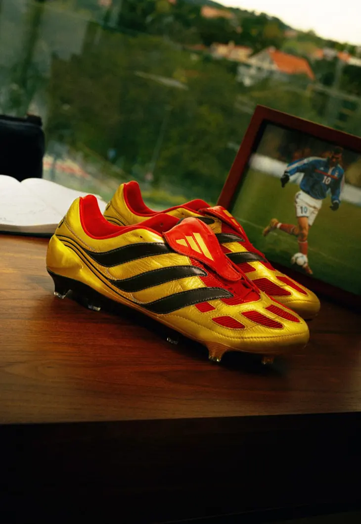 adidas Brings Back Zidane's Iconic Predator Precision in Gold