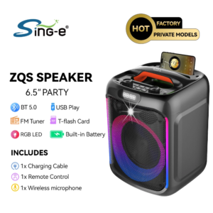 Sing-e ZQS6170 – Bluetooth Speaker with 6.5