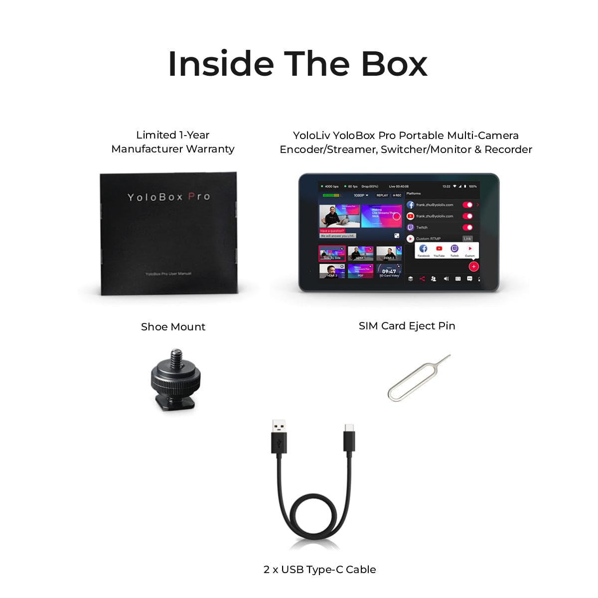 Buy Digitek Yololiv Yolobox Pro All-in-One Portable Live Streaming
