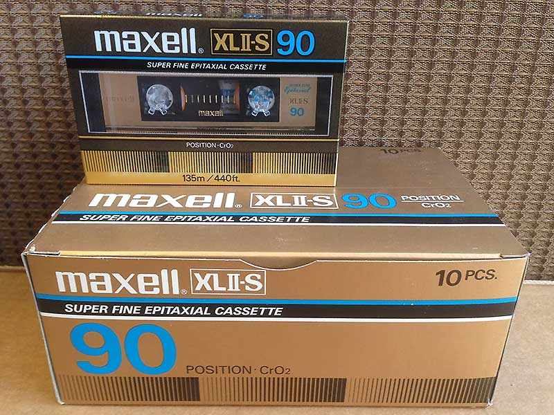 Maxell XLII-S 90 The Best High Bias CrO2 Blank Audio Cassette