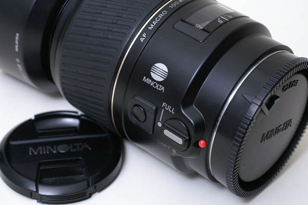Minolta AF 100mm F2.8 Macro D A-mount lens info