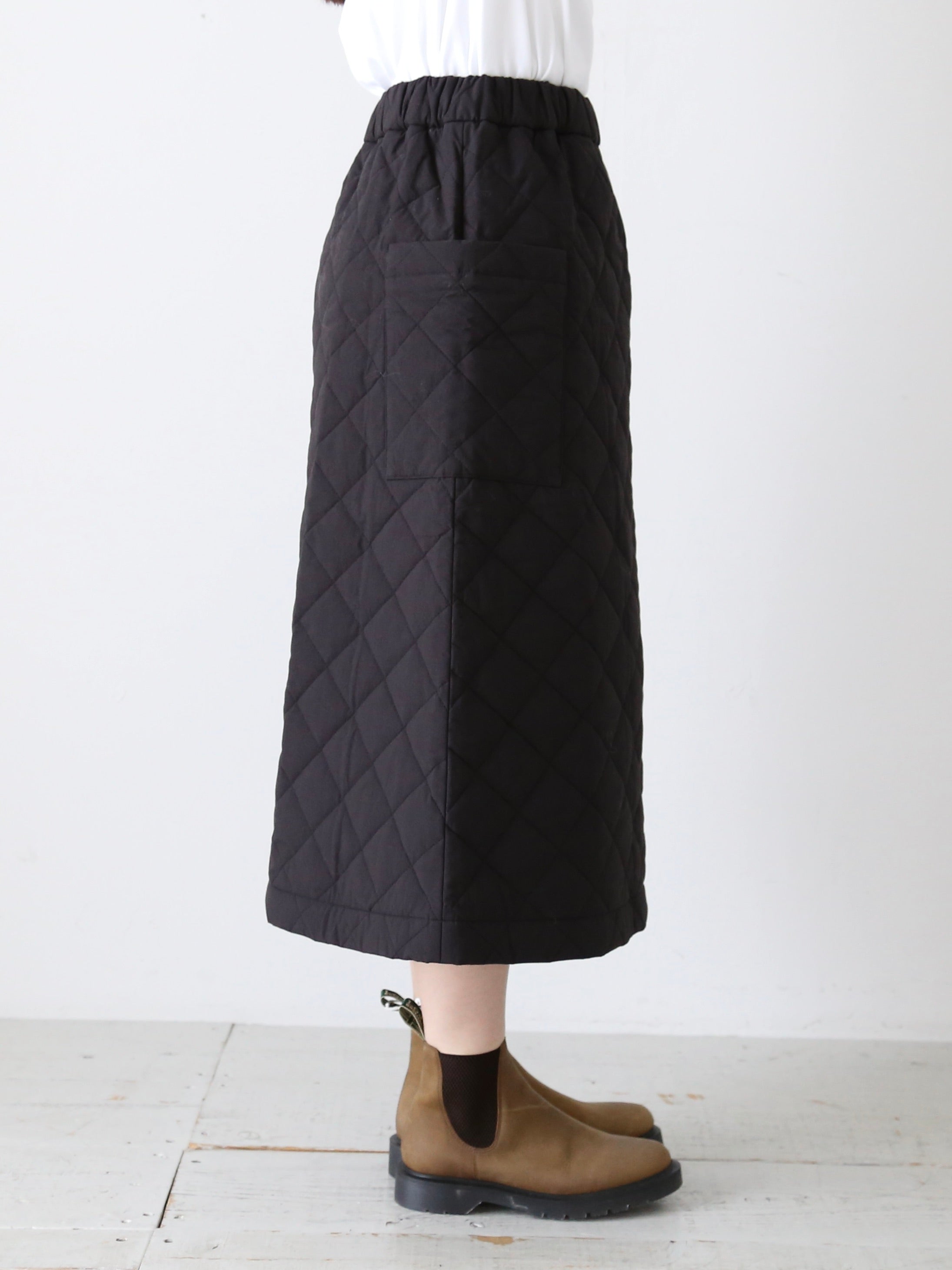 R&D.M.Co- キルティングスカート [7076] – CREER