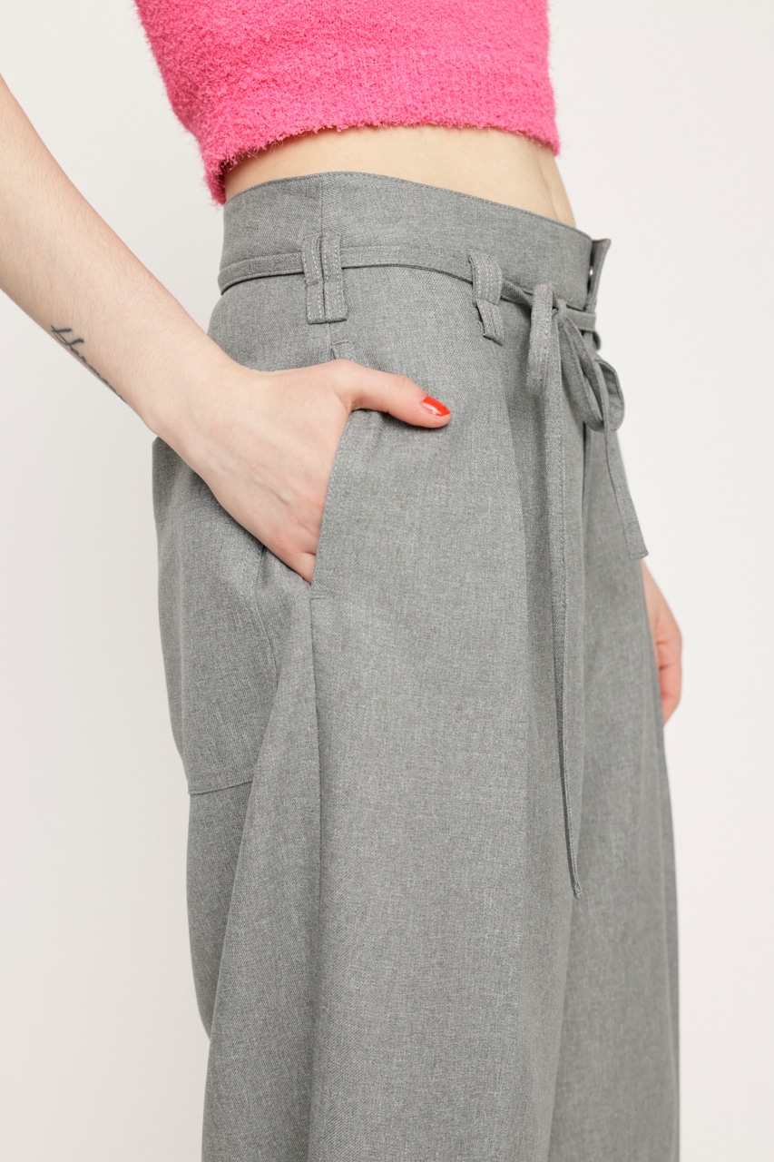 SLY | WAIST TIE STRAIGHT WIDE パンツ (パンツ ) |SHEL'TTER WEBSTORE
