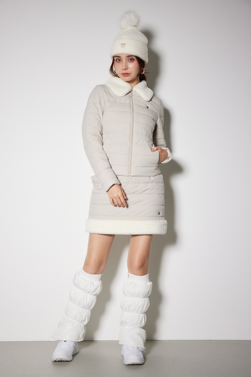 RIENDA GOLF | 【RIENDA GOLF】Fファーキルティングタイトスカート