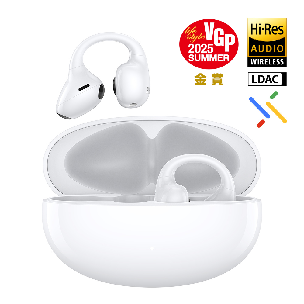 Edifier LolliClip｜AIノイズキャンセリング搭載・空間オーディオ対応