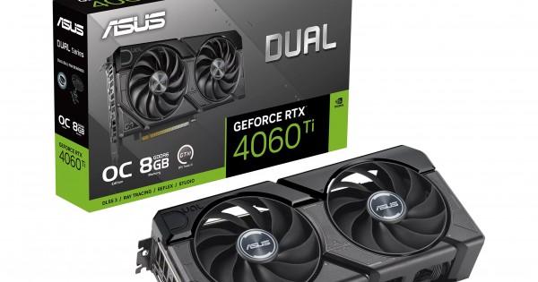 ASUS Dual GeForce RTX™ 4060 Ti EVO OC Edition 8GB GDDR6 - 90YV0J49