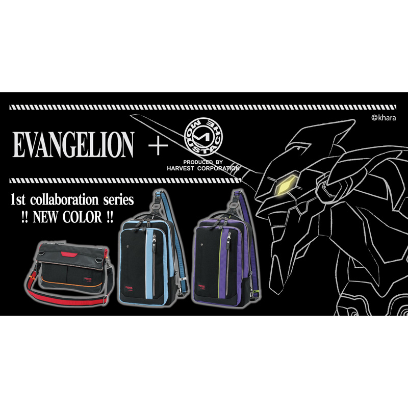 EVANGELION x MOUSTACHE】口折れショルダー/初号機/ブラックVer