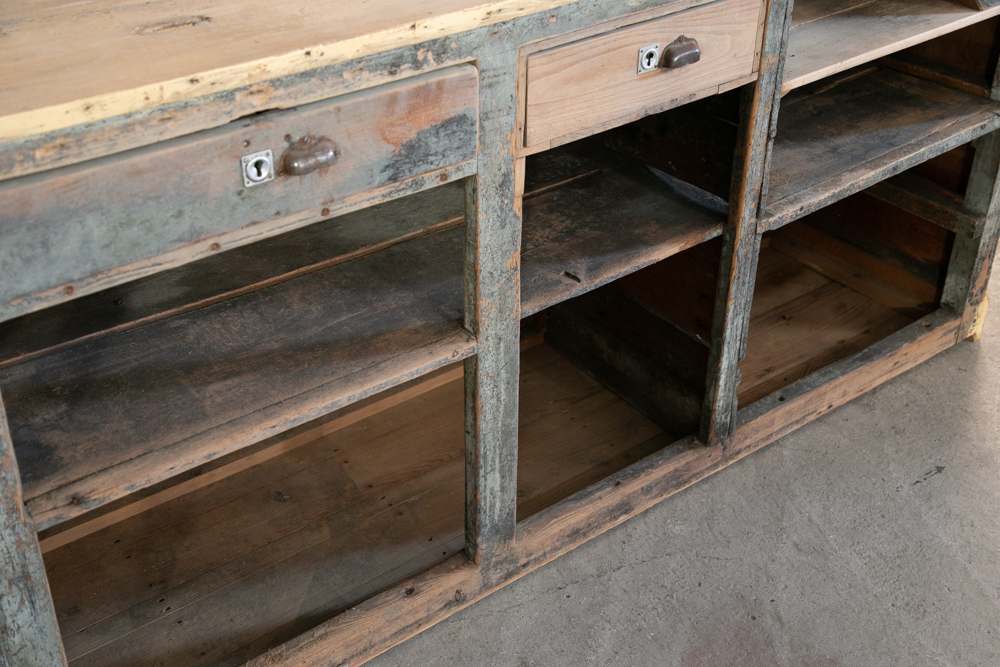 フランス アンティーク カウンター – フランス、ヨーロッパの