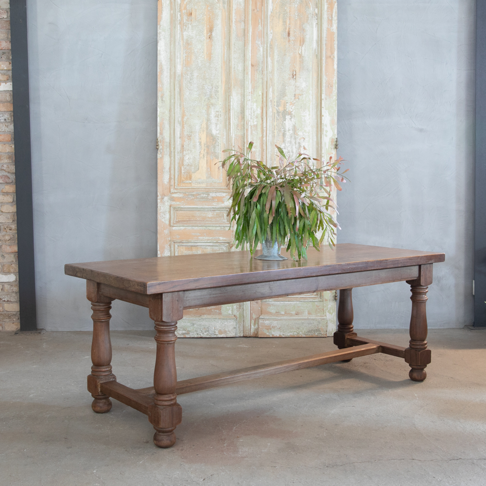 フランス アンティーク オークテーブル – フランス、ヨーロッパの