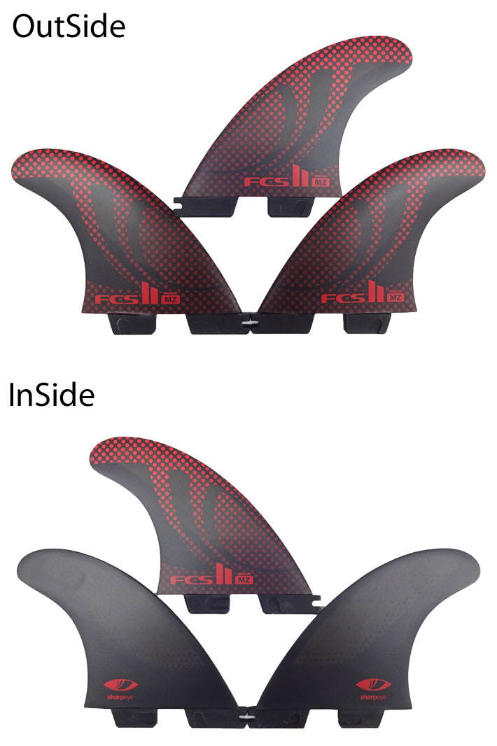 店内ポイント20倍中!!] fcs2 フィン ショートボード用 トライフィン SE