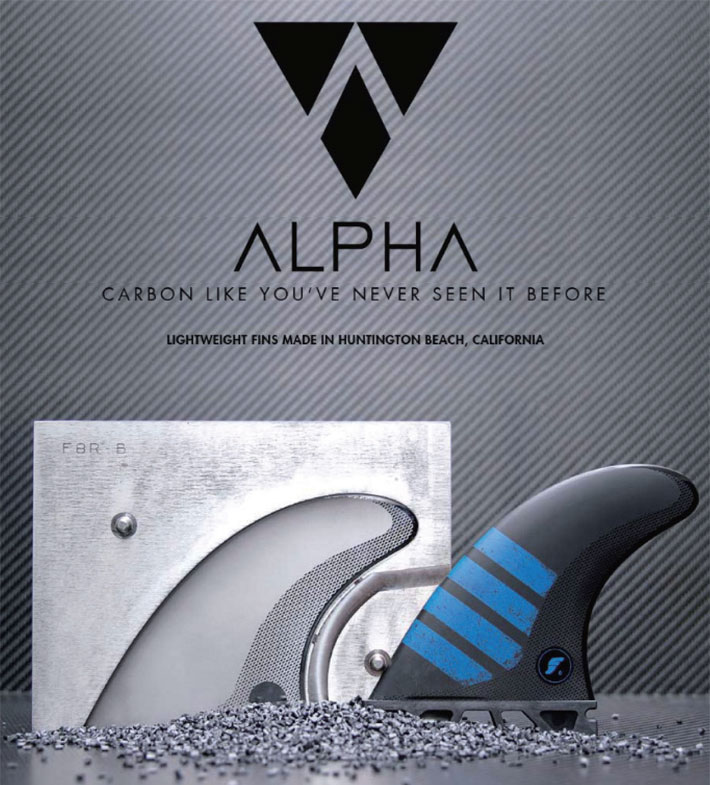 futures. フューチャーフィン ALPHA アルファ CONTROLLER CARBON GREY