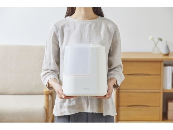 アイリスオーヤマ スチーム式加湿器 260ml アイボリー AHM-H26B-C 通販